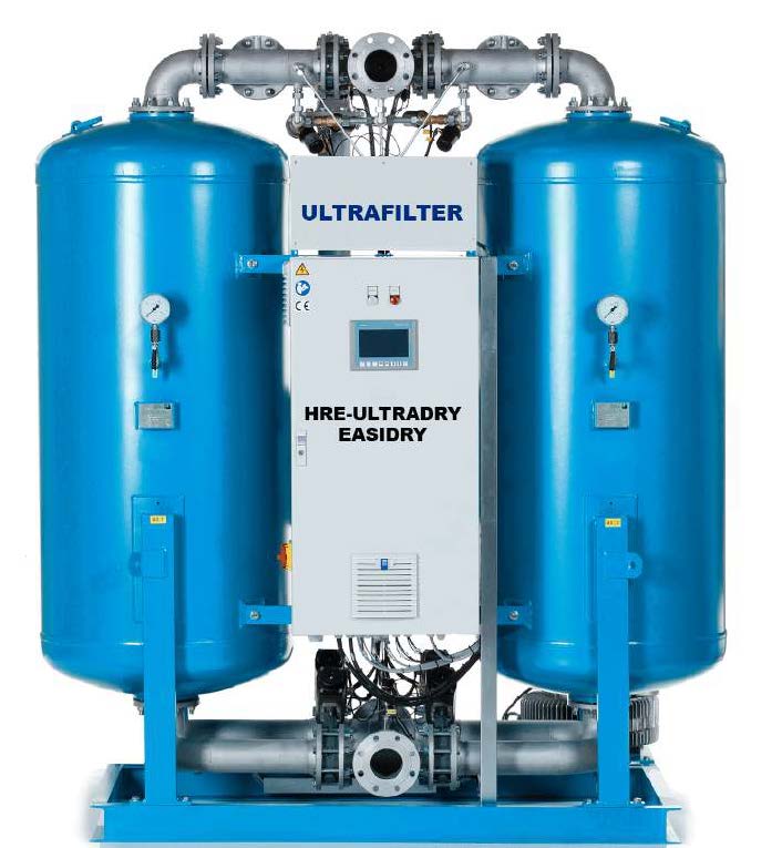 Secadora de adsorción regenarada en calor HRE-ULTRADRY